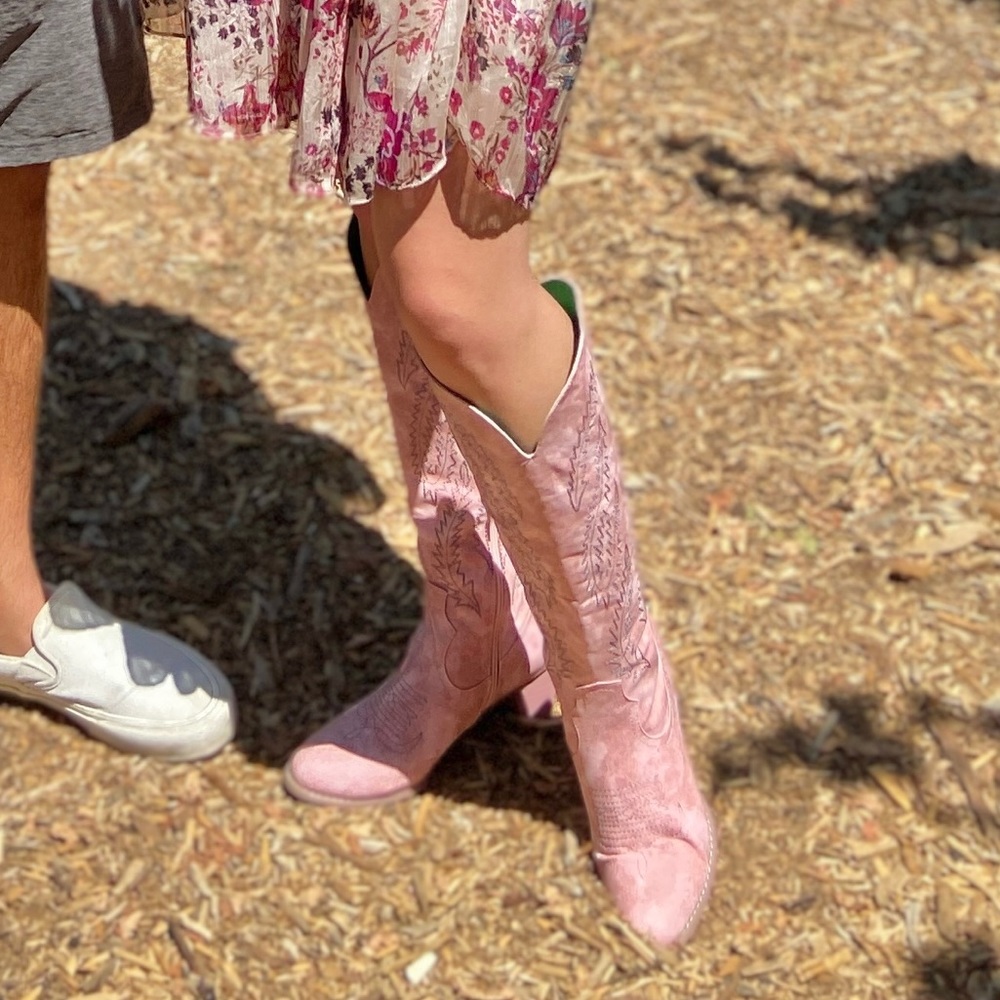 Pink Cowgirl Boots